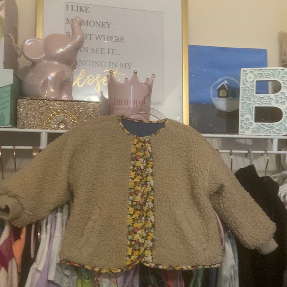 Zara Jackets & Coats Zara Toddler Girl Reversible Jacket 2t3t Poshmark